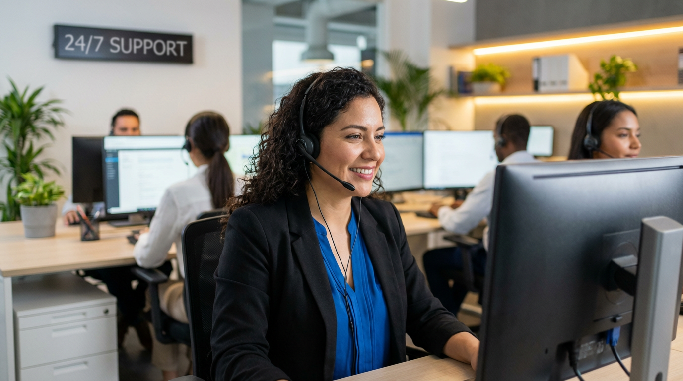 a door with an open slot